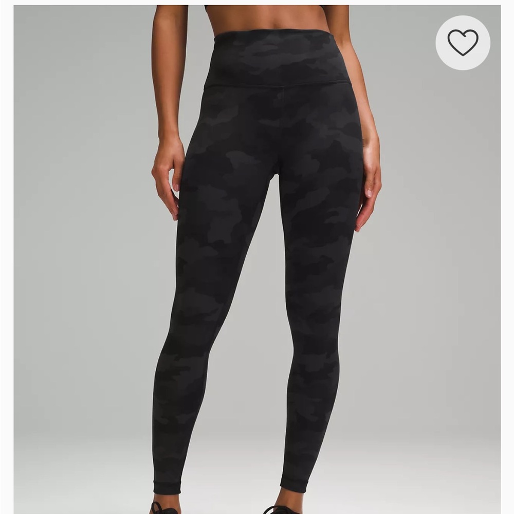 Lululemon Align 28” Camo Leggings